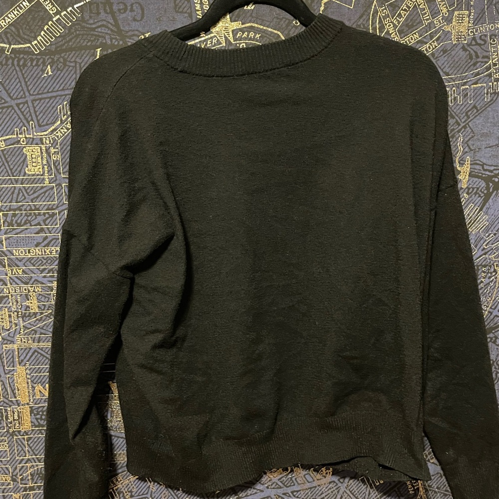 Tahari Black Knit Sweater